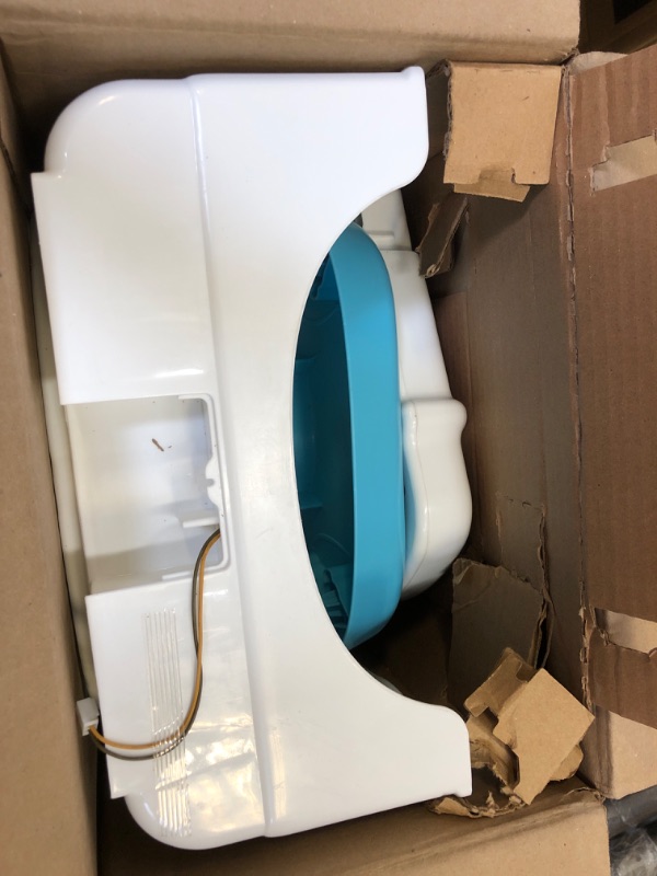 Photo 1 of Fisher-Price Baby Toddler Toilet Learn-To-Flush Potty Training Seat With Lights Sounds Phrases And Removable Potty Ring Learn-to-Flush Potty Frustration Free Packaging