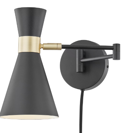 Photo 1 of Light Society
Beaker Plug-In Black Wall Sconce