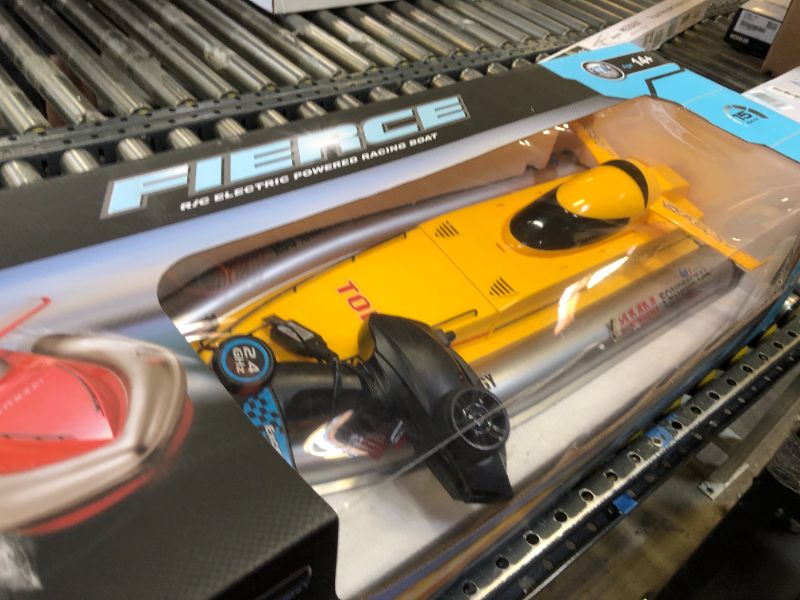 Photo 2 of 32" Yellow High Performance Majesty 800S Radio Remote Control Electric EP RC Racing Speed Boat RC RTR