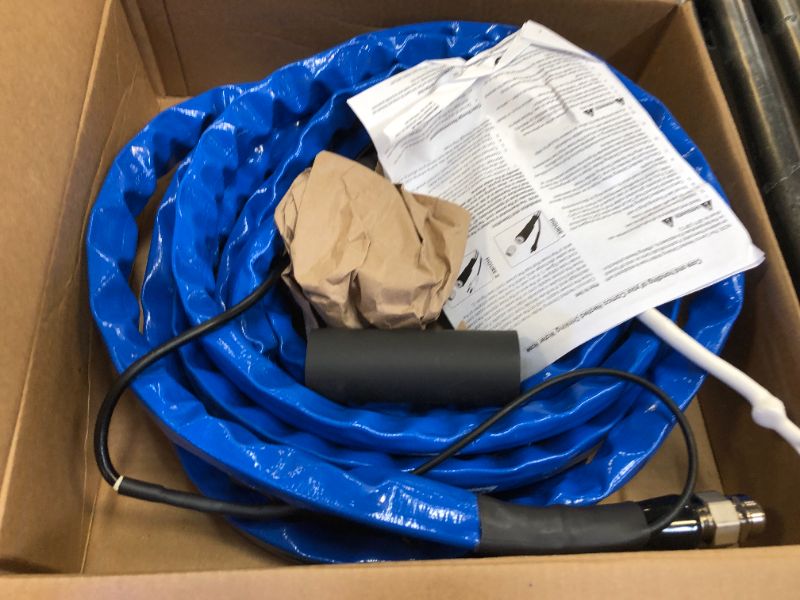 Photo 2 of Camco Heated Drinking Water Hose, - 20° F, 25-Foot, 5/8-Inch ID 25' Cold Weather (Freeze Protection to - 20?F) Standard Packaging