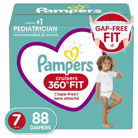 Photo 1 of Pampers Cruisers 360 Fit Diapers Size 7 88 Count