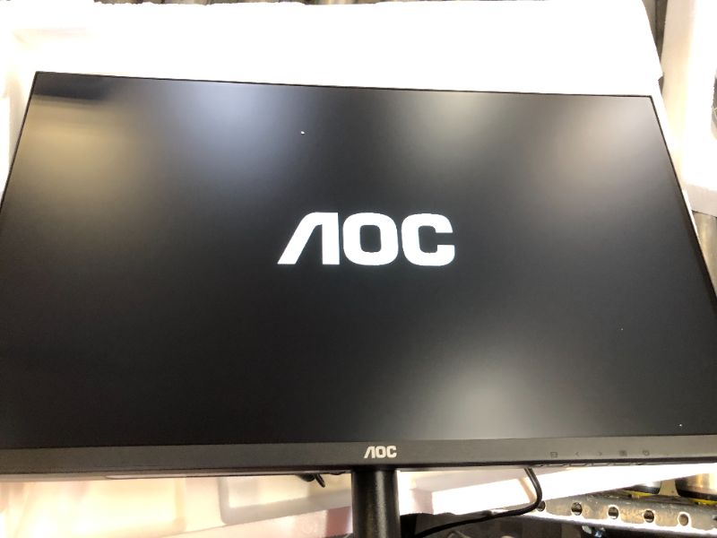 Photo 2 of AOC 27B2H2 27” Frameless IPS Monitor, FHD 1920x1080, 100Hz, 101% sRGB, for Home and Office, HDMI and VGA Input, Low Blue Mode, VESA Compatible,Black 27" FHD | 100Hz with VESA mounting