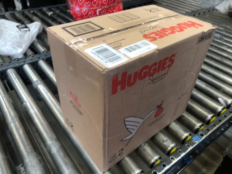 Photo 2 of Huggies Special Delivery Hypoallergenic Baby Diapers, Size 2, 132 Ct, One Month Supply