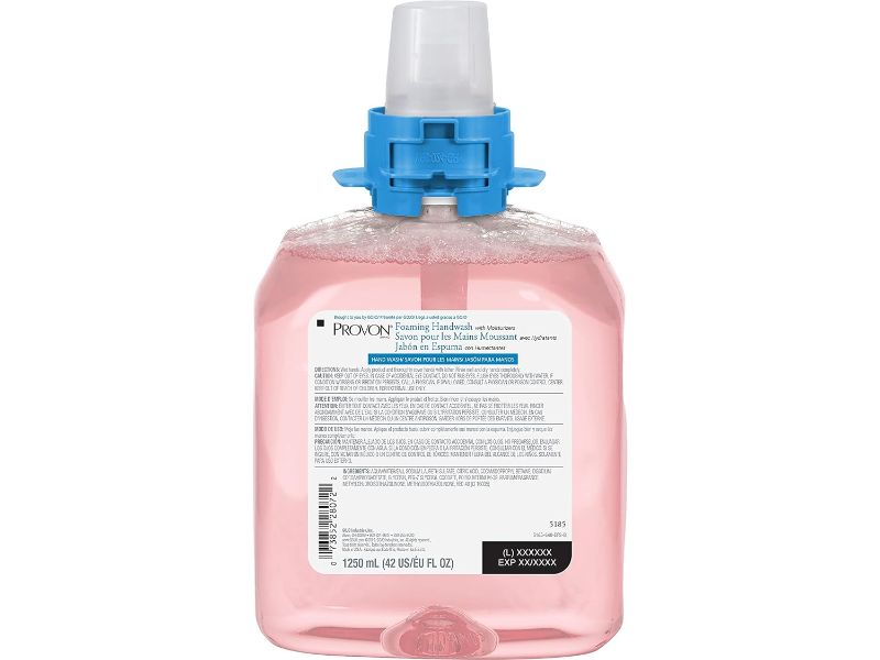 Photo 1 of Foaming Handwash with Moisturizers, Cranberry Fragrance, 1250 mL Foam Hand Soap Refill for FMX-12 Dispenser