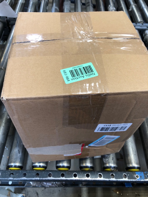 Photo 1 of 2-Swivel 10" Pneumatic Caster with zinc top Plate 360 Degree Rotation ?Black Rubber Wheel - 800 lbs. Capacity