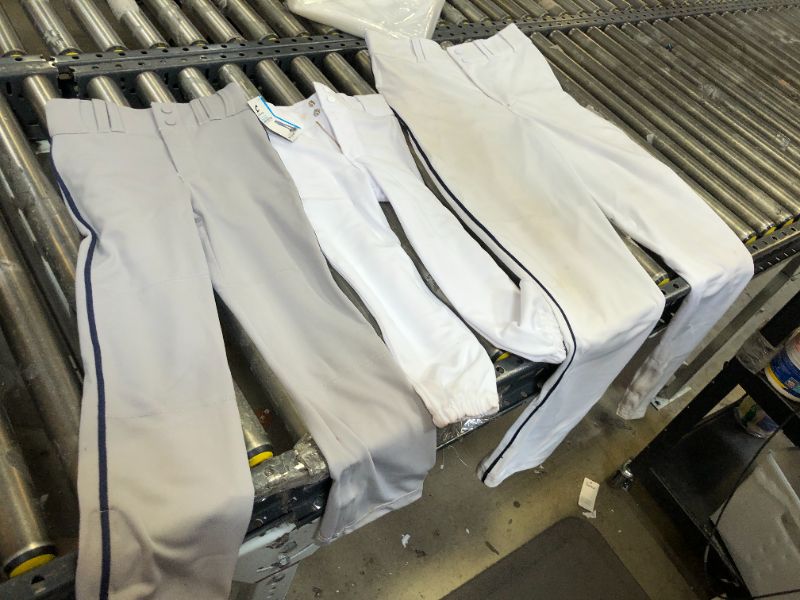 Photo 1 of baseball pants bundle set of 3 various sizes 