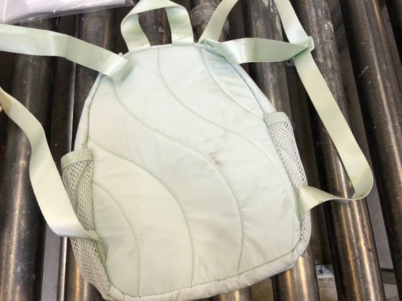 Photo 2 of Adidas Linear 3 Mini Backpack, Lt Green
