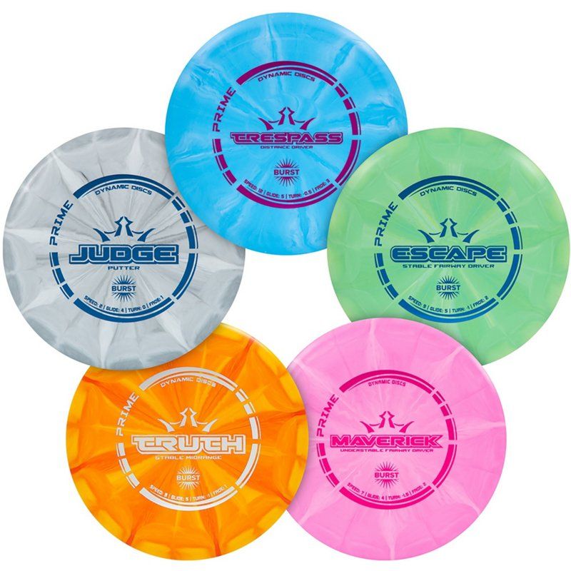 Photo 1 of Dynamic Discs Prime 5 Disc Starter Set - Outdoor Games at Academy Sports
