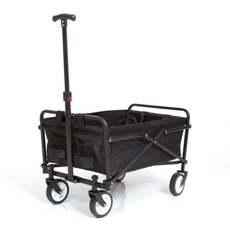 Photo 1 of Seina Compact Outdoor Folding Utility Wagon RED
