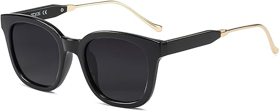 Photo 1 of SOJOS Classic Square Polarized Sunglasses for Women Men Retro Trendy UV400 Sunnies SJ2050
