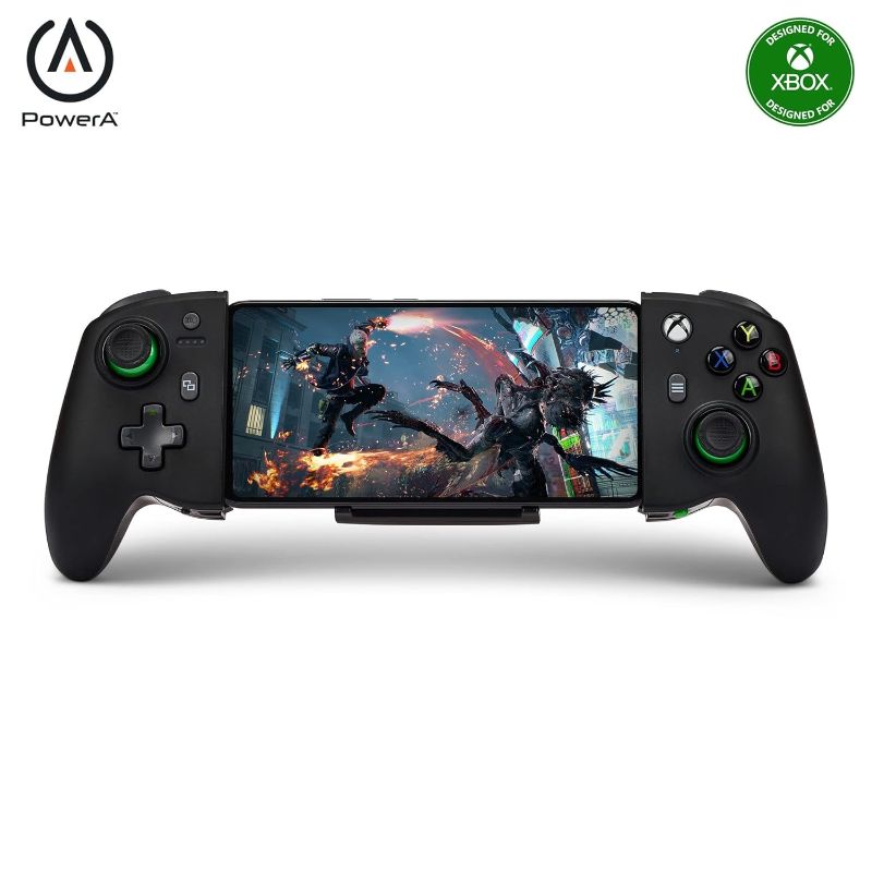 Photo 1 of PowerA MOGA XP7-X Plus Bluetooth Video Game Controller for Android and PC, Telescoping Gamepad, Mobile Gaming
