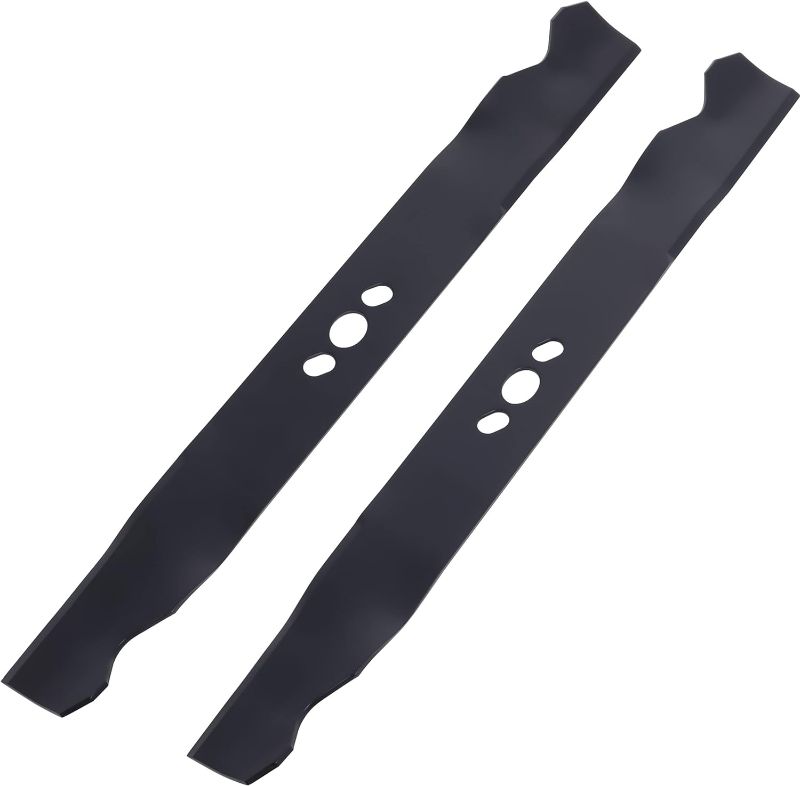 Photo 1 of Wadoy 2105200317A Blade 21" 2 Pack, Compatible with Mu-rray Da-ye Hyper Tough MNA152901 MNA152903 MNA152701 2105200317 84005221 Mower Blade
