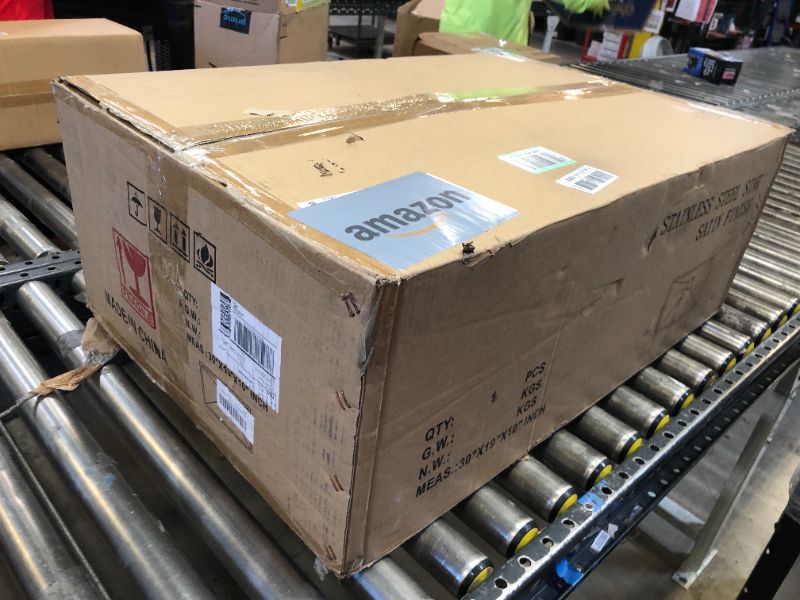 Photo 1 of 23 Inch Undermount Bar Sink - HACHENL 23x18 Inch Undermount Bar Kitchen Sink Gunmetal Stainless Steel 16 Gauge Kitchen Sink 10 Inch Deep Single Bowl Bar Sink Stainless Steel 23"×18"×10"