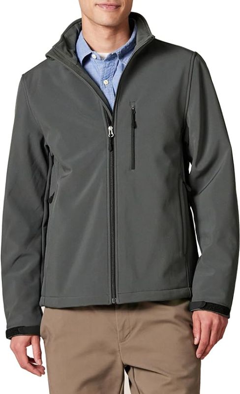 Photo 1 of Amazon Essentials Men's Full-Zip Fleece Jacket (Available in Big & Tall) Polyester   XL 