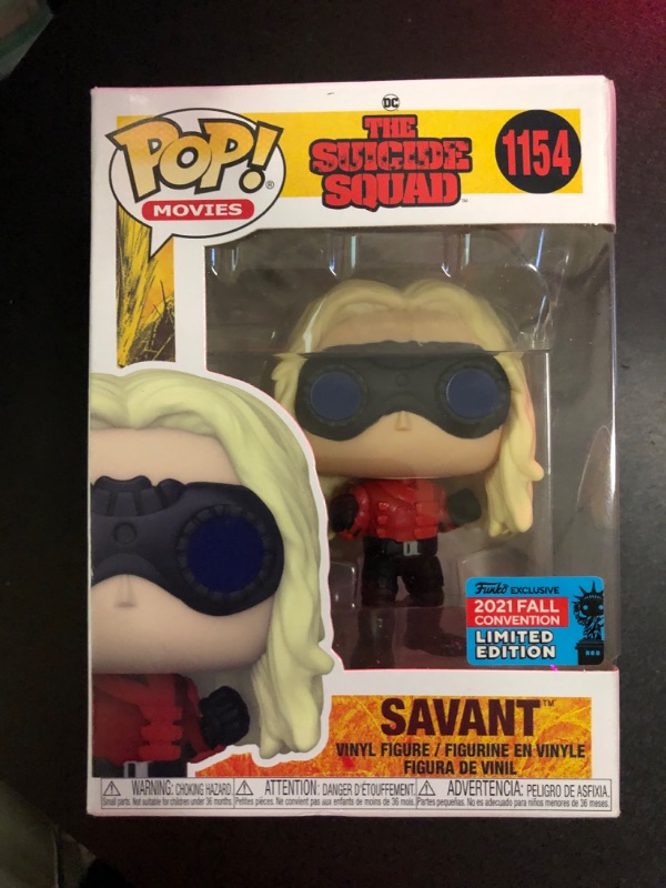 Photo 2 of Funko Pop! Movies: Suicide Squad - Savant, Fall Convention Exclusive 2021