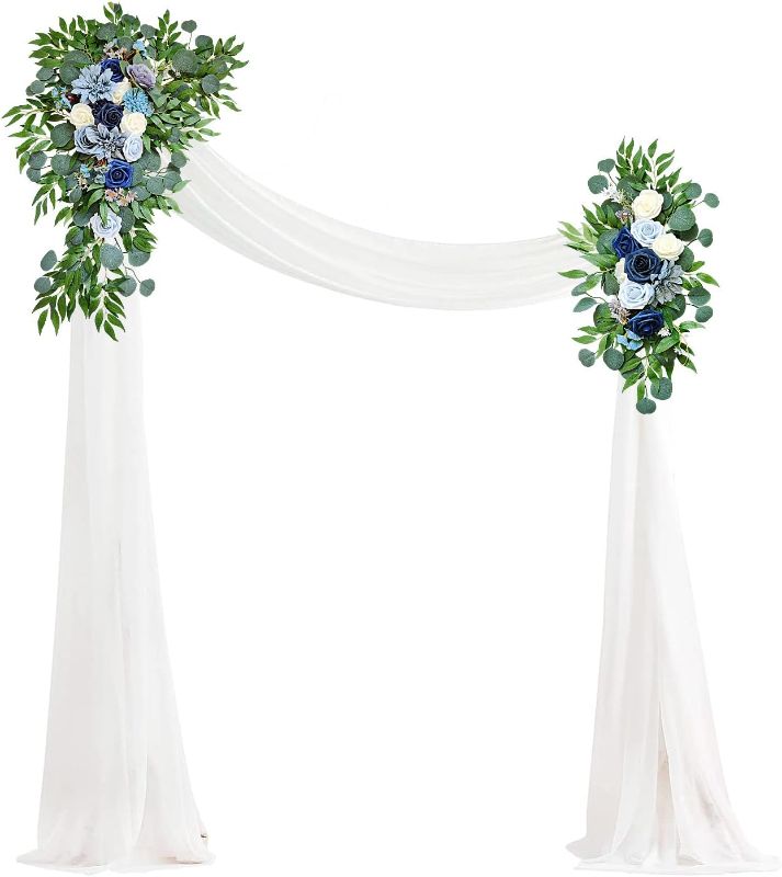 Photo 1 of ARCH FLOWER DECORATIONS (NAVY BLUE)