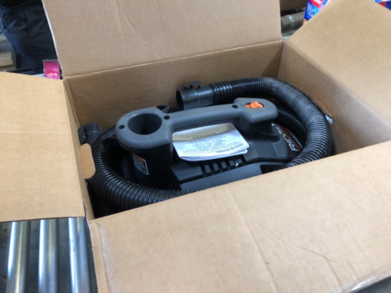 Photo 3 of Ridgid WD4070 4 Gallon Portable Vacuum