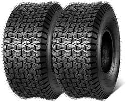 Photo 1 of 20x8.00-8 Lawn Mower & Tractor Turf Tire, Four-Ply, Tubeless
