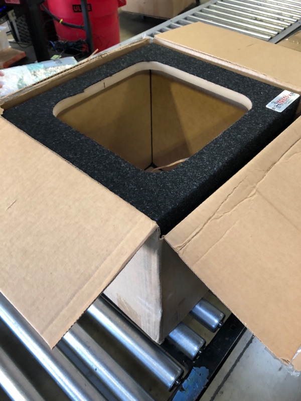 Photo 2 of Bbox Single Vented 12 Inch Subwoofer Enclosure Engineered for Kicker Solo-Baric Model L5 & L7 Subwoofers - Car Subwoofer Boxes & Enclosures & Subwoofer Box Improves Audio Quality, Sound & Bass 12" SINGLE SEALED