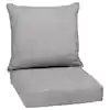 Photo 1 of 24 in. x 24 in. 2-Piece Deep Seating Outdoor Lounge Chair Cushion in Paloma Valencia
