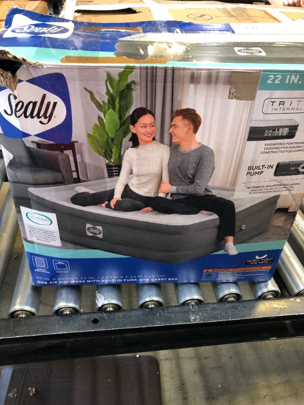 Photo 1 of SEALY QUEEN AIR MATTRESS 22 IN HEIGHT 