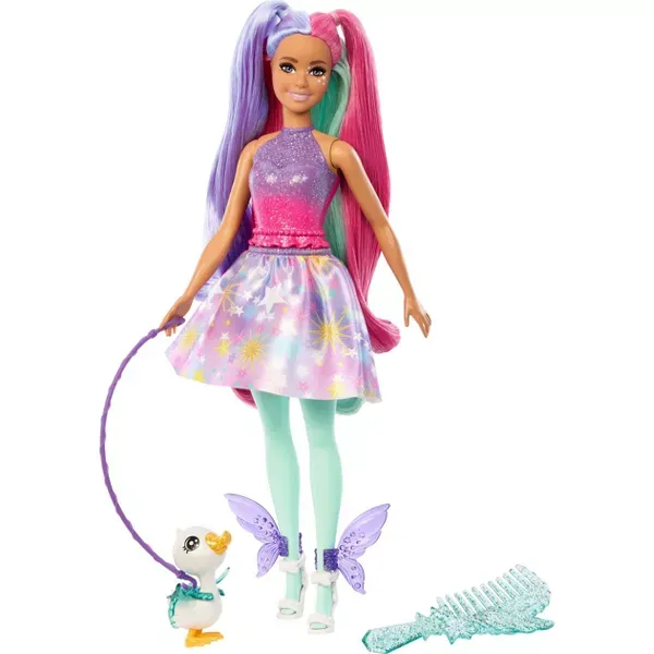 Photo 1 of Barbie The Glyph Doll with Fairytale Outfit and Pet from Barbie A Touch of Magic

