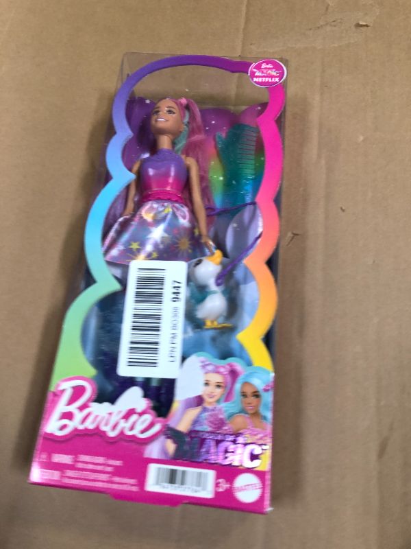 Photo 2 of Barbie The Glyph Doll with Fairytale Outfit and Pet from Barbie A Touch of Magic
