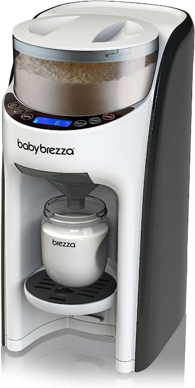 Photo 1 of Baby Brezza New and Improved Formula Pro Advanced Formula Dispenser Machine - Automatically Mix a Warm Formula Bottle Instantly - Easily Make Bottle with Automatic Powder Blending, White
