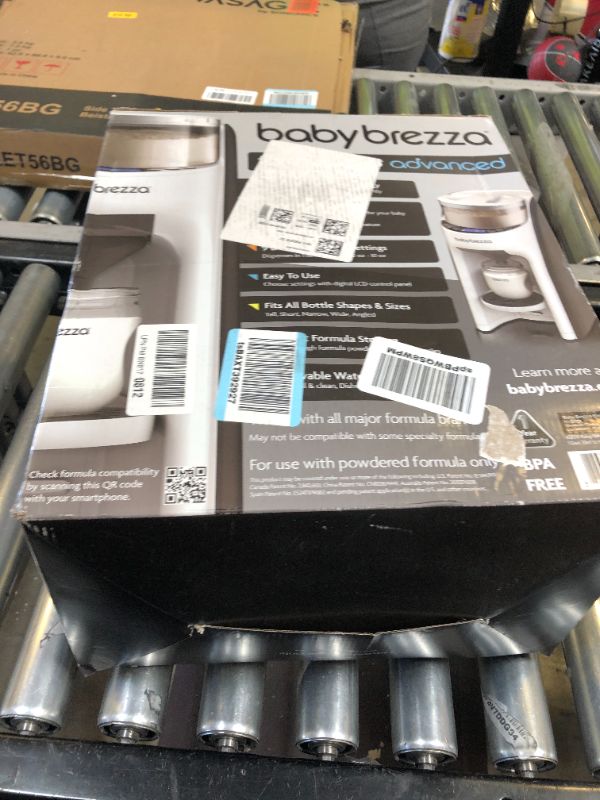 Photo 1 of New and Improved Baby Brezza Formula Pro Advanced Formula Dispenser Machine - Automatically Mix a Warm Formula Bottle Instantly - Easily Make Bottle with Automatic Powder Blending