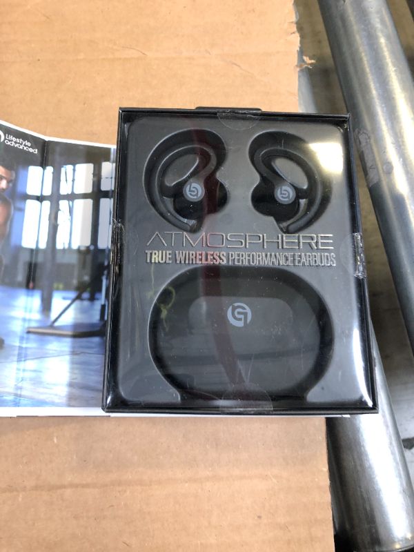 Photo 2 of Lifestyle Advanced Atmosphere True Wireless Performance Bluetooth Earbuds
