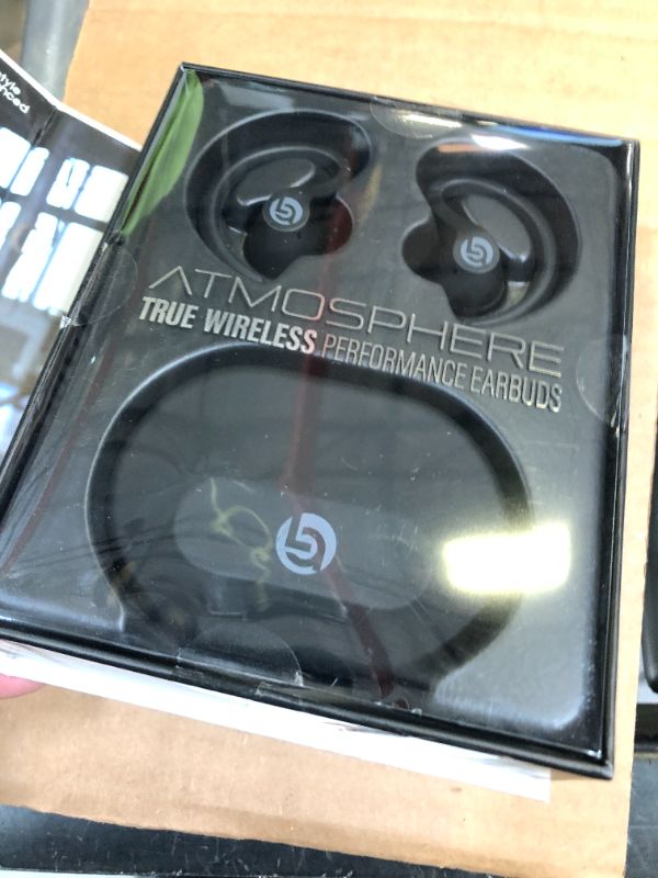 Photo 2 of Lifestyle Advanced Atmosphere True Wireless Performance Bluetooth Earbuds
