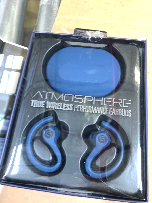 Photo 2 of Lifestyle Advanced Atmosphere True Wireless Performance Bluetooth Earbuds
