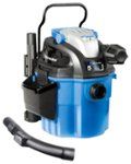 Photo 1 of VacMaster - 5-Gallon Wall-Mountable Wet/Dry Vacuum - Blue