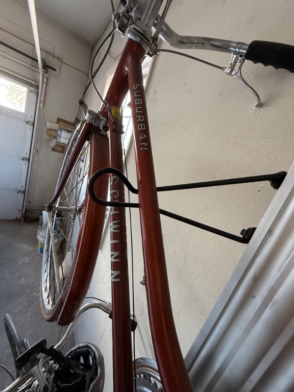 Photo 1 of RED SCHWINN SUBURBAN TOURIST CRUISER BIKE