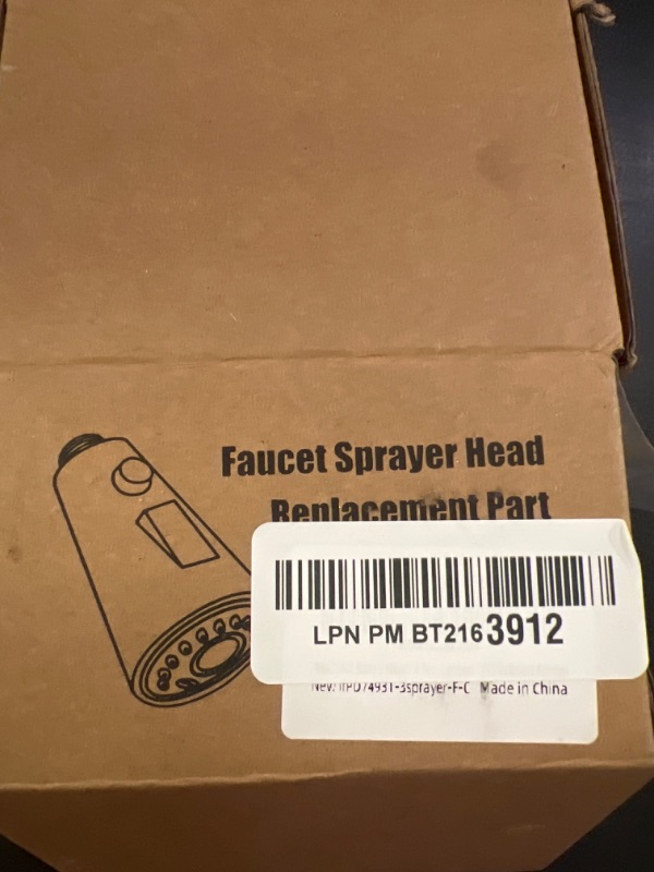 Photo 1 of FAUCET SPRAYER HEAD 