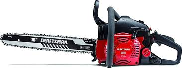 Photo 1 of ***HEAVILY USED - LEAKING OIL - UNABLE TO TEST - SEE PICTURES***
CRAFTSMAN S180 42-cc 2-cycle 18-in Gas Chainsaw
