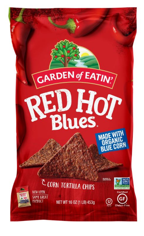 Photo 1 of ***(EXP:06/20/24 )NONREFUNDABLE***Garden of Eatin' Corn Tortilla Chips, Red Hot Blues, 16 Oz (Pack of 12) (Packaging May Vary)