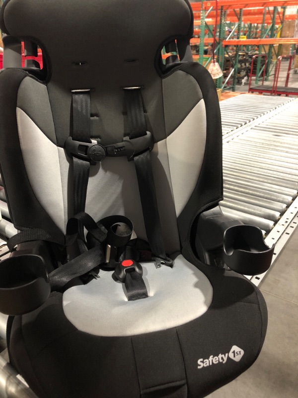 Photo 4 of *** Used See Notes***Safety 1st Grand 2-in-1 Booster Car Seat, Forward-Facing with Harness, 30-65 pounds and Belt-Positioning Booster, 40-120 pounds, Black Sparrow Black Sparrow Car Seat