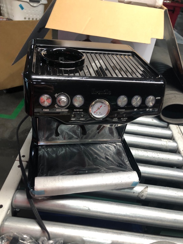 Photo 1 of ***HEAVILY USED AND DIRTY - LIKELY MISSING PARTS - UNABLE TO TEST - SEE PICTURES***
Breville Barista Express Espresso Machine BES870BSXL, Black Sesame