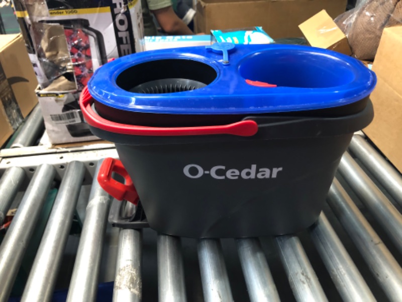 Photo 4 of ***USED - MISSING MOP - BUCKET ONLY - SEE PICTURES***
O-Cedar RinseClean Deep Clean Spin Mop & Bucket System Multi-Colored Brand New
