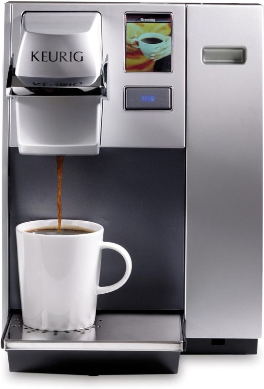 Photo 1 of ***USED - DOESN'T POWER ON - SEE COMMENTS***
Keurig K155 Office Pro Single Cup Commercial K-Cup Pod Coffee Maker, Silver
