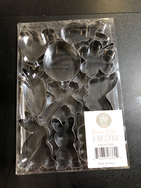 Photo 2 of Cookie Cutter Kingdom - Easter Cookie Cutters - 10 Piece Set - Cookie Cutters Shape - Cookie Cutters Mold for Cakes Biscuits and Sandwiches (Easter - 10 Pack)