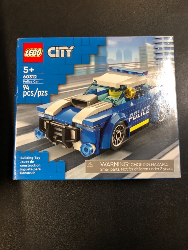 Photo 2 of LEGO City Police Car 60312 Building Toy Set for Kids, Boys, and Girls Ages 5+ (94 Pieces)