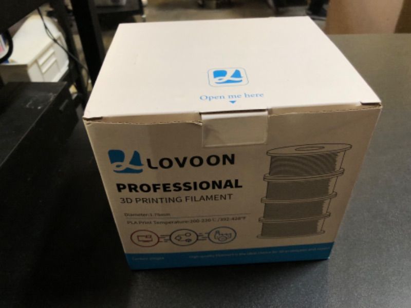 Photo 3 of Lovoon 3D Pla Filament Bundle Dark Myth Series,Dark Gradient Filament 1.75mm,Color Changing Pla 3D Printing Dimensional Accuracy +/- 0.02mm,Halloween Silk-Like 3D Filament Pla 200g x 4 Spools Dark Myth Bundle Series