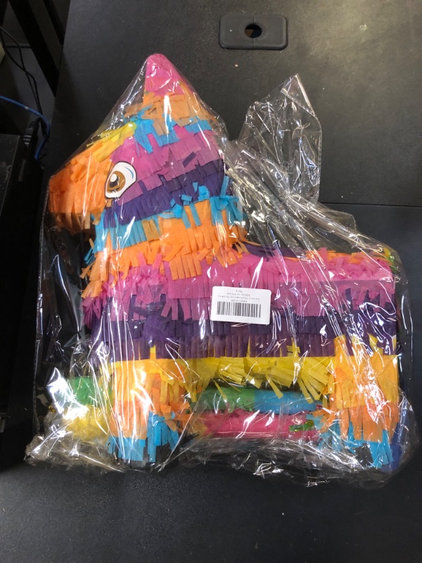 Photo 1 of kaimei Halloween Pinata Donkey Pinata for Kids Birthday Anniversary Celebration Decorations Gaming Theme Pet Party Cinco de Mayo Fiesta Supplies with Stick Confetti type-5