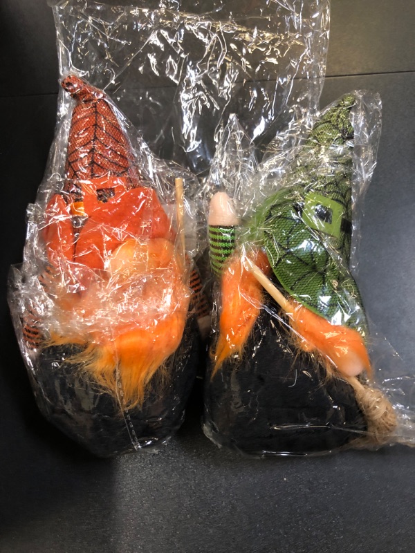 Photo 1 of 2pcs Halloween Gnome Plush 