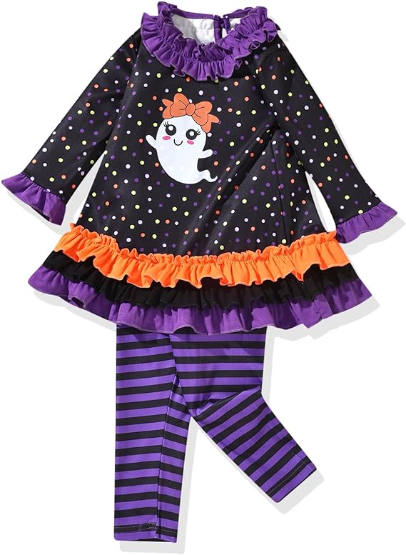 Photo 1 of Aalizzwell Toddler Girls Ruffle Halloween Outfit 2-5T 5-6 Years