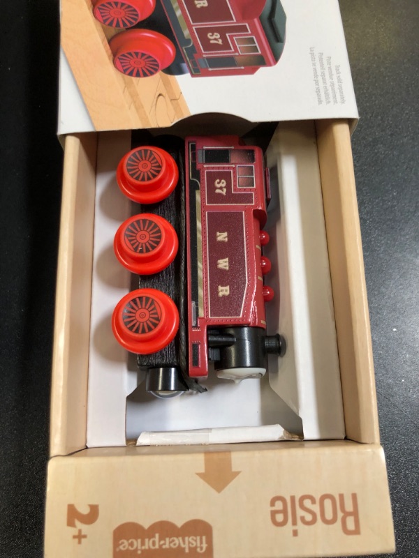 Photo 2 of Thomas & Friends Wooden Railway Toy Train Rosie Push-Along Wood Engine for Toddlers & Preschool Kids Ages 2+ Years Wood Vehicle Rosie