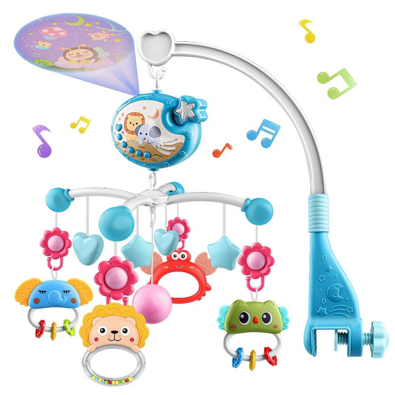Photo 1 of nicknack Baby Mobile for Crib Toys with Music and Lights, Baby Crib Mobile for Infants 0-6 Months

