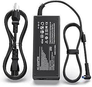 Photo 1 of 65W Laptop Charger Adapter for HP EliteBook 820 840 850 G3 G4 G5 G6 / 725 745 755 G3 G4 G5 G6 ProBook 640 650 G2 G3 G4 430 440 455 450 G3 G4 G5 G6 Folio 1040 1030 1020 G1 G2 G3 Supply Power Cord